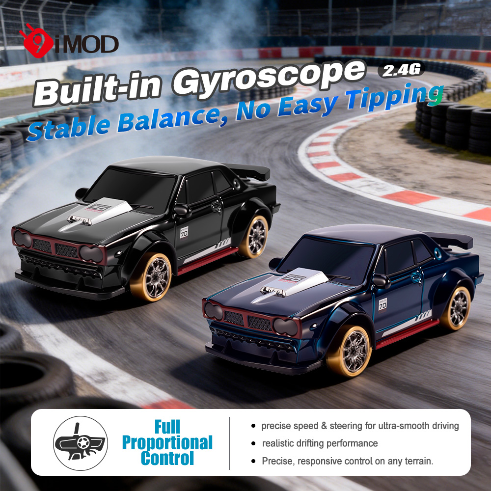 Rc Hobby Horizon - 9IMOD 1/64 Mobil RC Drift 2.4G