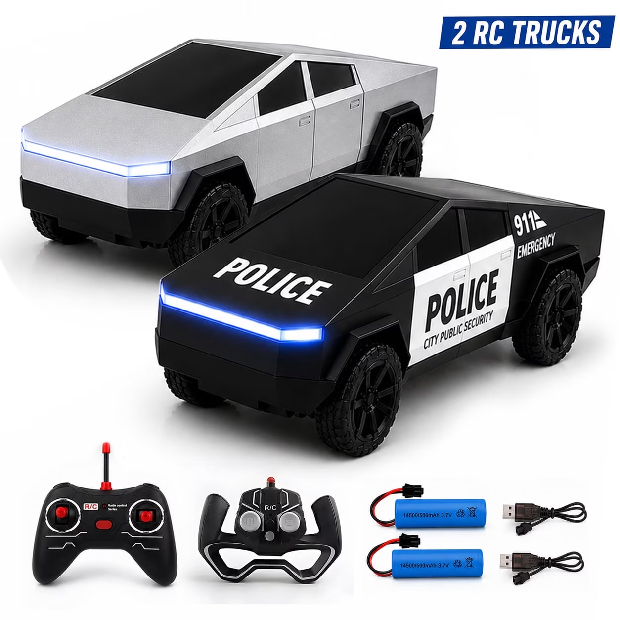Rc Hobby Horizon - 2PCS Mainan Mobil RC Cyber Truck