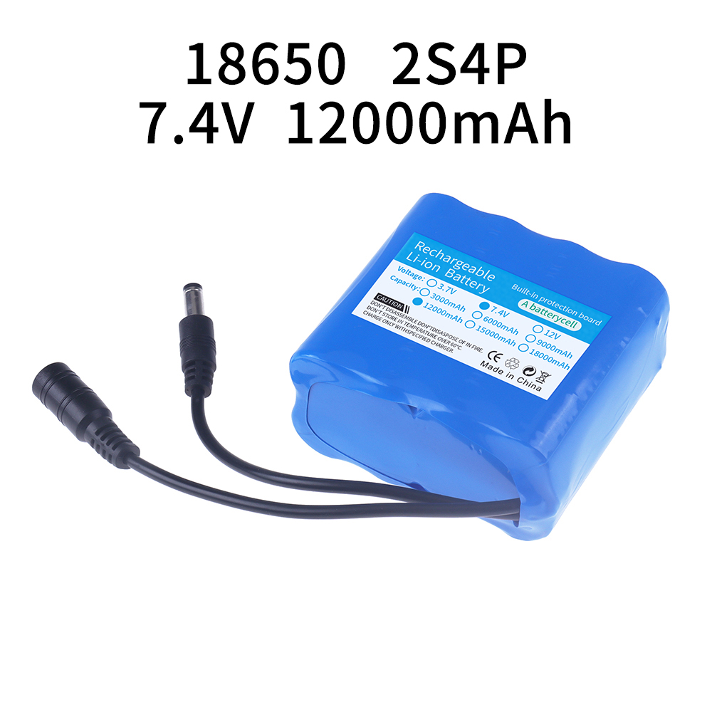 Baterai Lithium 2S4P 18650 7.4 - Rc Hobby Horizon ulasan dan harga