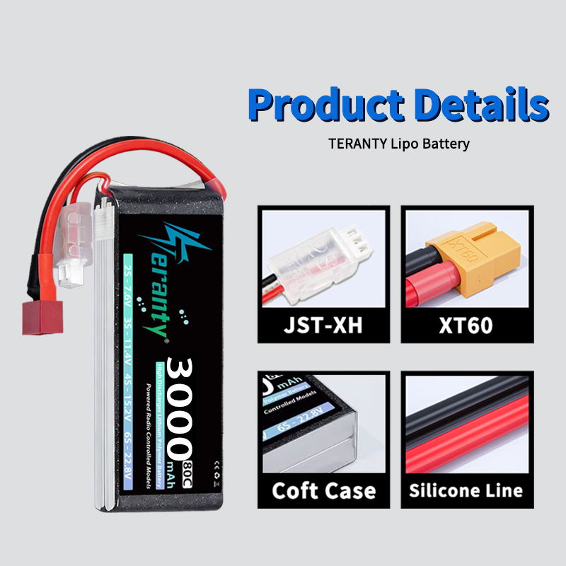 TERANTY 2S 3000mAh Baterai Lip - Rc Hobby Model ulasan dan harga