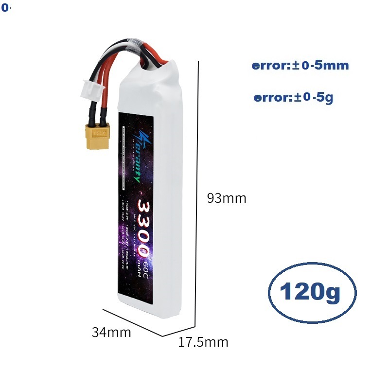 2S 7.4V baterai LiPo 3300mAh 6 - Rc Hobby Model ulasan dan harga