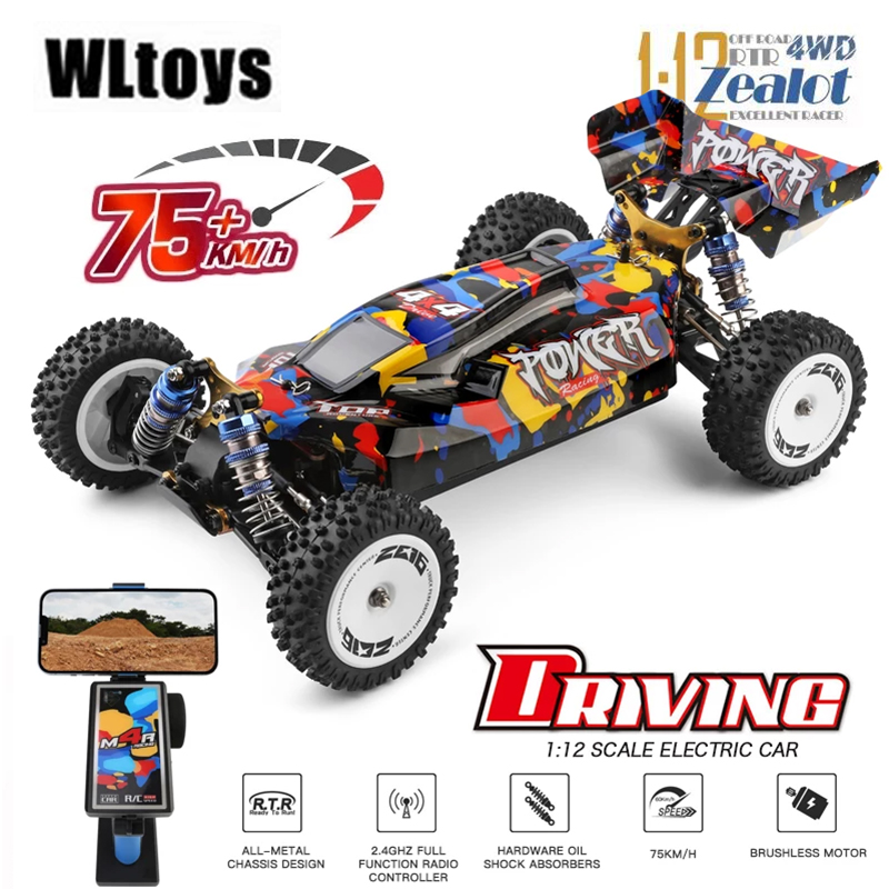 WLtoys mobil RC 124017, mainan - Rc Hobby Lobby ulasan dan harga