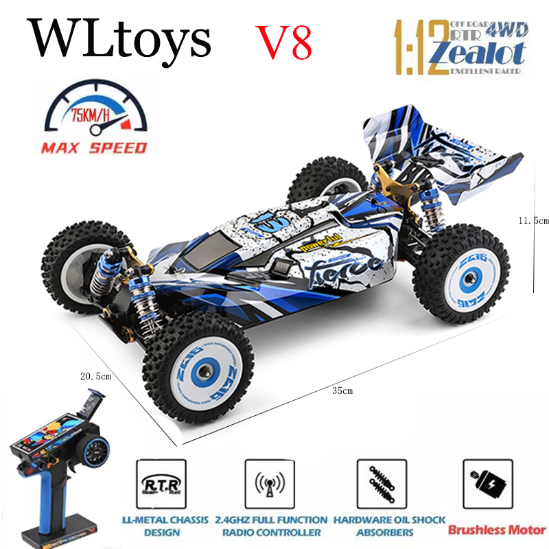 WLtoys mobil RC 124017, mainan - Rc Hobby Lobby ulasan dan harga