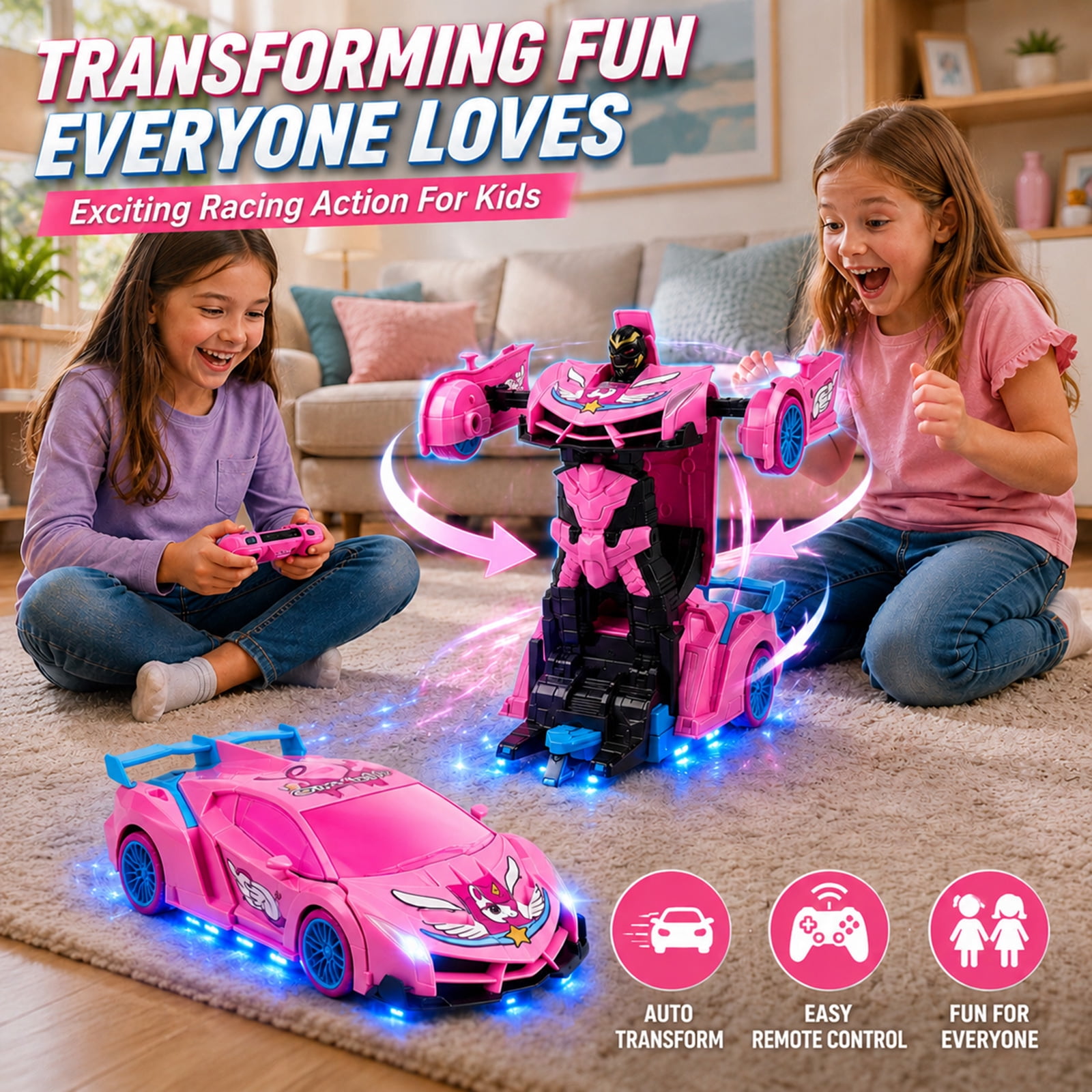 Mobil Robot Unicorn RC Transfo - Rc Hobby Horizon ulasan dan harga